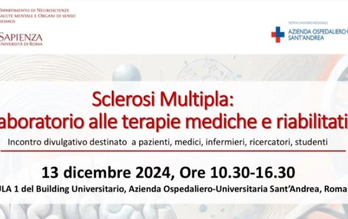 Sclerosi Multipla: "From Bench to Bedside" – Evento Scientifico